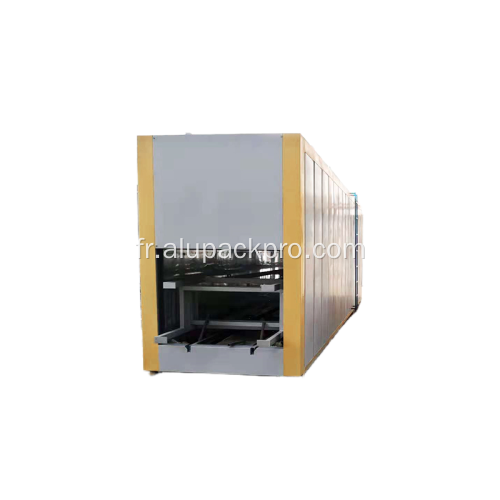 Ligne de production d'imitation de grain de bois pour tôle d'aluminium